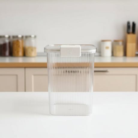 Acrylic Rice Bucket with Airtight Lid Food storage container Food Storage Containers