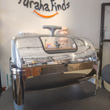 Premium Stainless Steel Chafing Dish with Glass Top Window