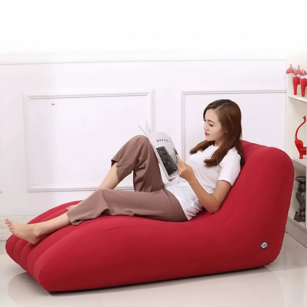 S-Shaped Inflatable Sofa Inflatable sofa Sofas