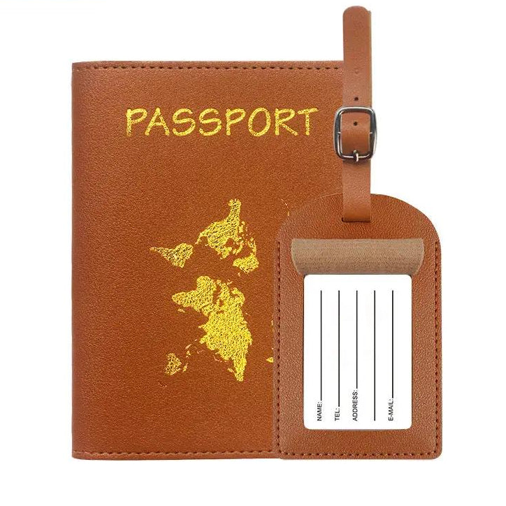 Passport Holder With Luggage Tag Passport holder Luggage Tags
