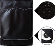 Front Load Washing Machine Cover with Zipper – Black