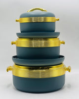 Forever Gold Elegant 3 in 1 Insulated Hotpot Set High Quality