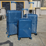 3 in 1 Luxurious Unbreakable PP Suitcase Set Travel with Class
