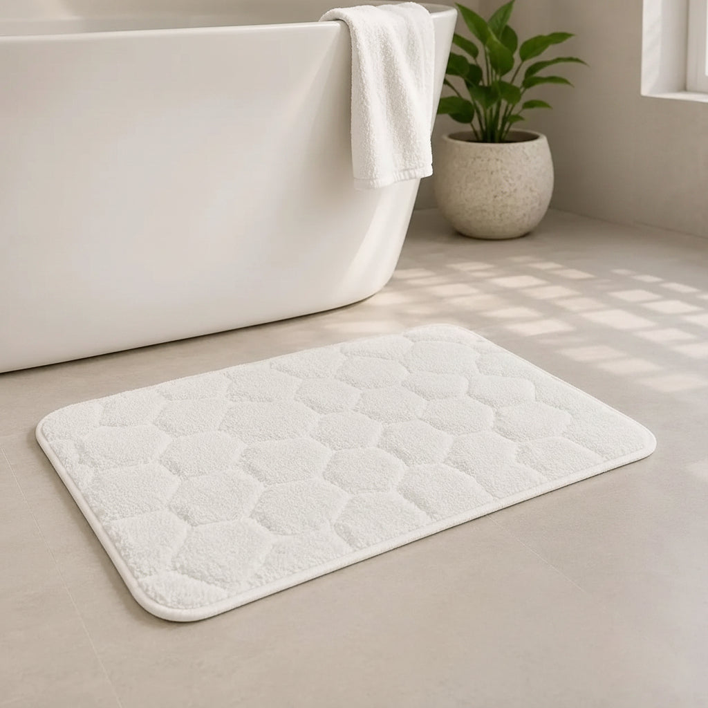 Bathlux Soft Microfibre Bathroom Mat Bathroom mat Bath Mats & Rugs