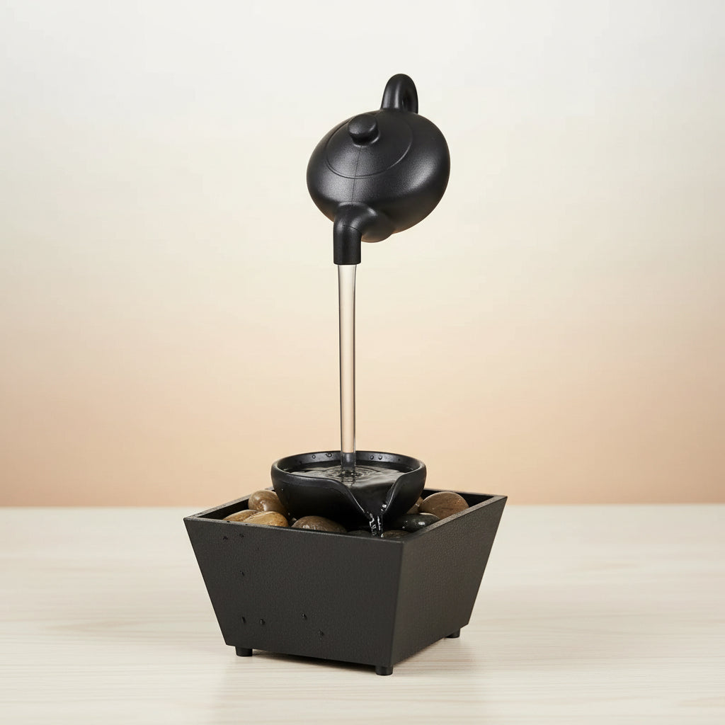 Floating Teapot Tabletop Water Fountain Floating teapot Fountains