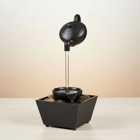 Floating Teapot Tabletop Water Fountain Floating teapot Fountains