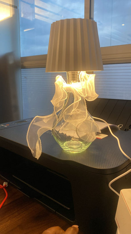 Wireless LED Bottle Lamp with Ribbon USB Rechargeable with 3 Lighting Modes