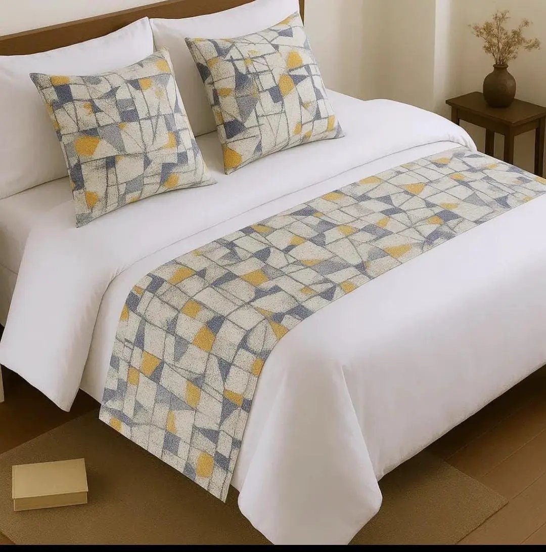 Bed Runner Set with 2 Pillowcases Bed runner Bedding Sets