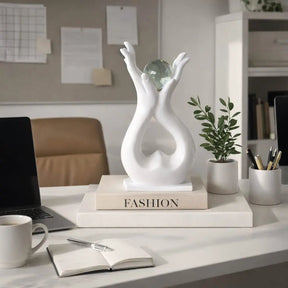Handmade Abstract Ceramic Sculpture figurines in decor Sculptures & Statues