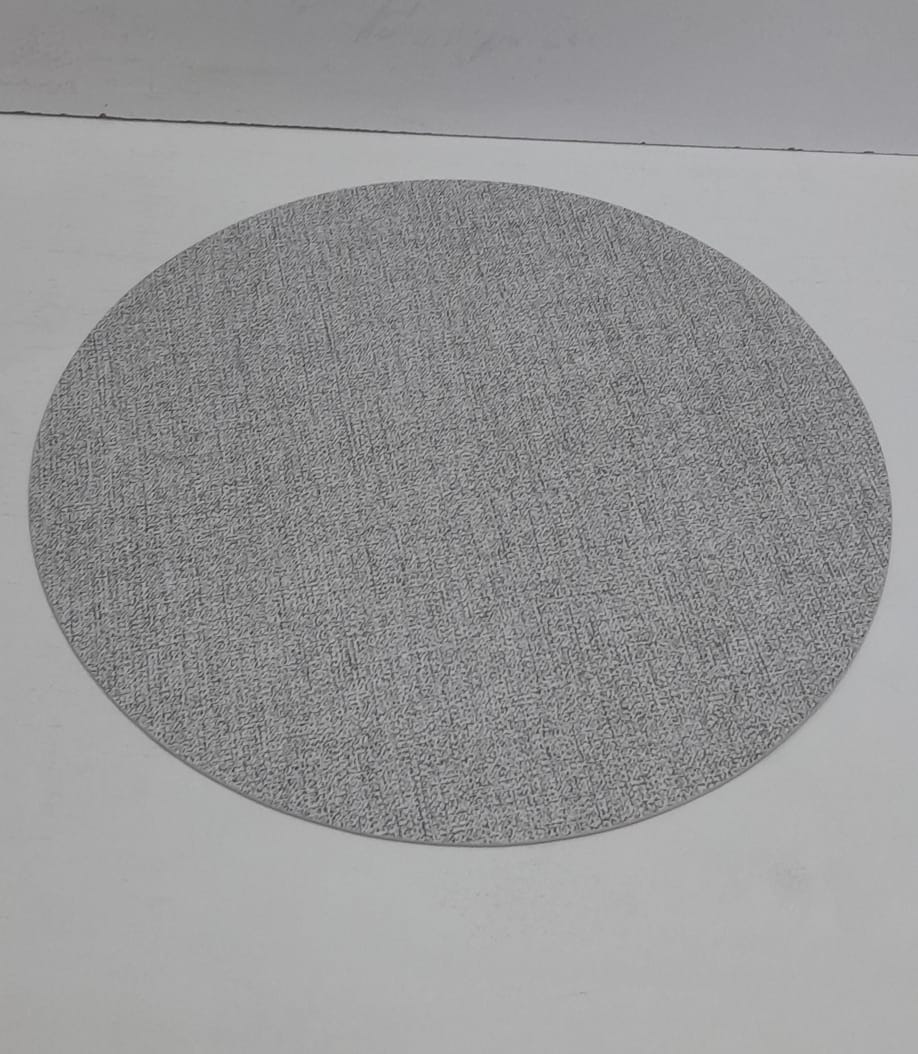 6pcs Leather Round Table Mats – Assorted Colours
