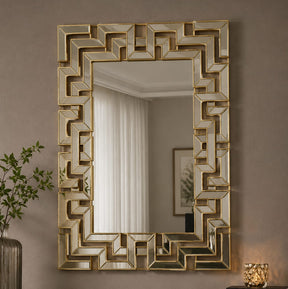 Luxury Geometric Decorative Wall Mirror Mirrors Mirrors