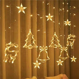 LED Curtain Lights – 3.5 Meter String Light for Indoor and Outdoor Decoration