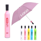Wine Bottle Design Umbrella- Furaha Finds Kenya