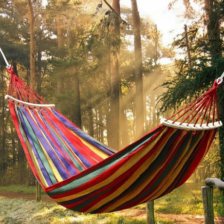 Stripped Outdoor Hammock Outdoor Hammocks