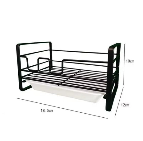 Sink Caddy with Water Tray – Carbon Steel, Anti-Rust Kitchen Organizer- Furaha Finds Kenya