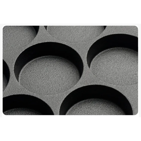 High Quality Die Cast Non Stick Induction 7 Slot Pancake & Cupcake Pan For Gas and Electric Cookers- Furaha Finds Kenya