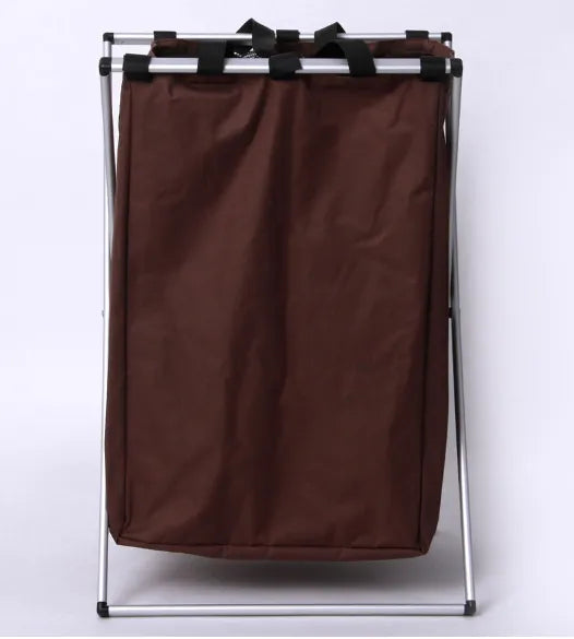 Foldable Laundry Basket with Aluminium Frame – Multiple Colours