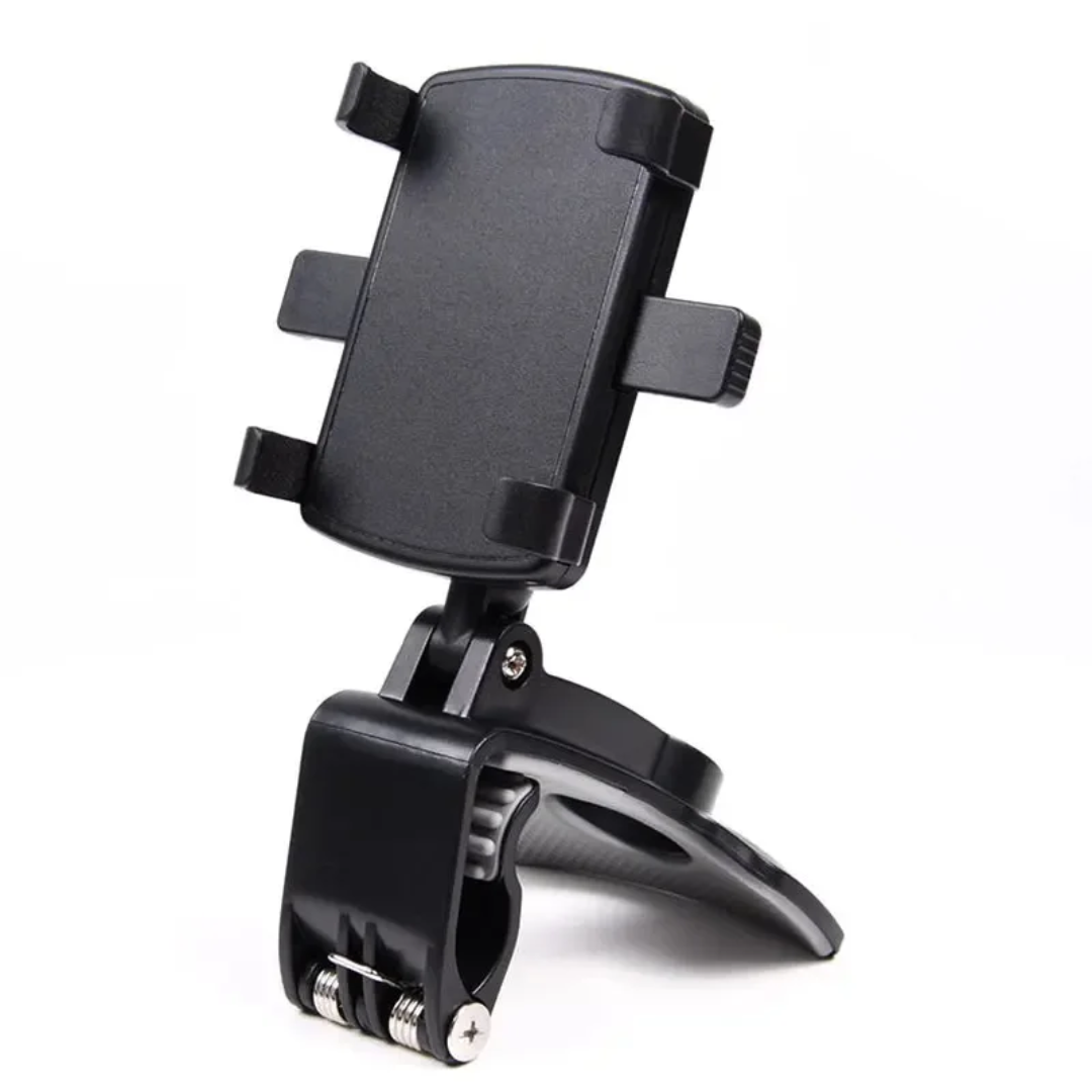 Rotating Car Phone Holder- Multifunctional Dashboard Mobile Bracket.