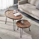 Foldable 2-in-1 Nesting Coffee Table Set Nesting table Nesting Tables