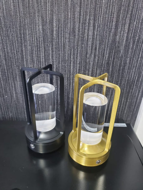 LED Crystal Night Lamp with Touch Control and 3 Light Modes