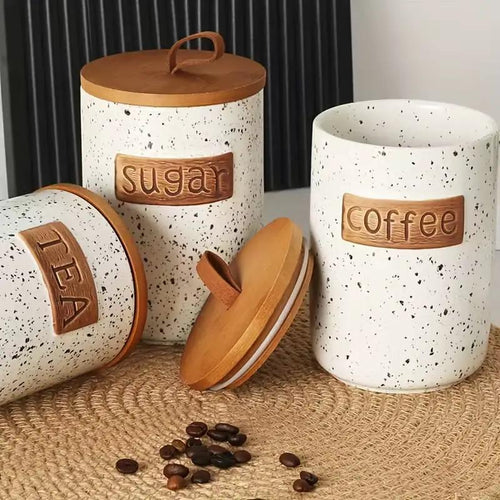 Ceramic Sealed Storage Jar Food Storage Containers