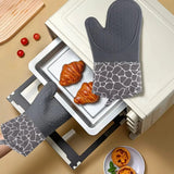 Silicone Oven Gloves with Cotton Lining Oven gloves Oven Gloves