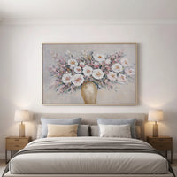 Handcrafted Floral Bouquet Wall Art