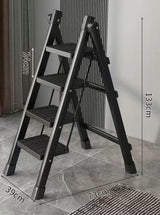 4 Steps Portable Folding Ladder with Strong Load Bearing Capacity