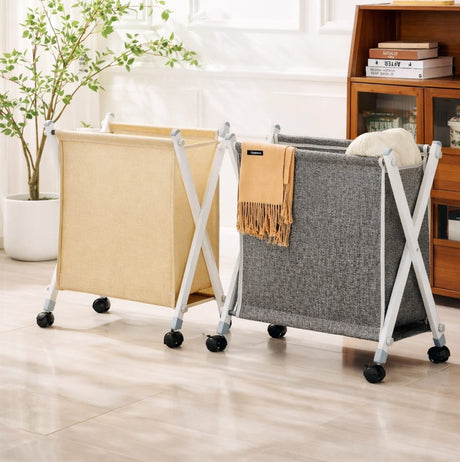 Laundry Basket with Stand & Wheels Laundry Baskets