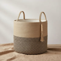 Woven Decorative Laundry & Toys Basket Laundry Baskets