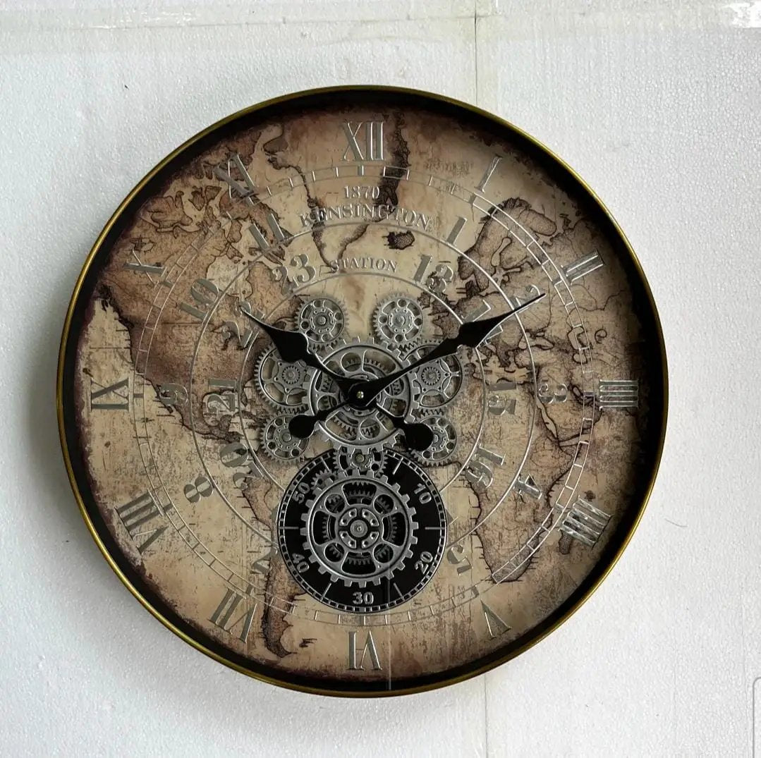 Vintage Gear Wall Clock Wall clock Wall Clocks
