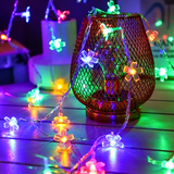 10m Christmas Flower Fairy Lights Colour light String Lights