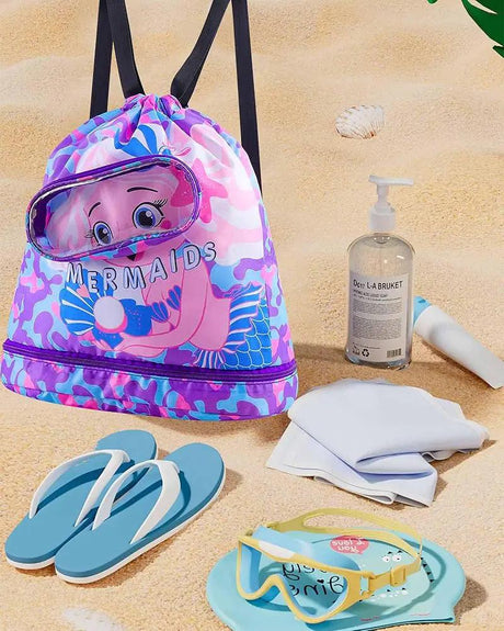 Kids Cartoon Swimming Bag Swim bag Swim Bags & Mesh Bags