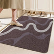Elegant Swirl Design Entry Mat Door Mats Door Mats