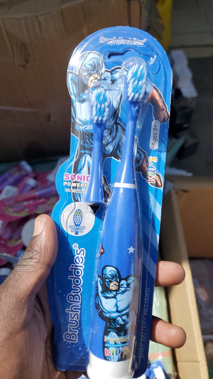 Kids Electric Toothbrush with Extra Brush Head- Furaha Finds Kenya