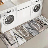 Anti-Slip Laundry Room Mat Home Décor Bath Mats & Rugs