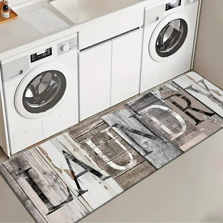 Anti-Slip Laundry Room Mat Home Décor Bath Mats & Rugs