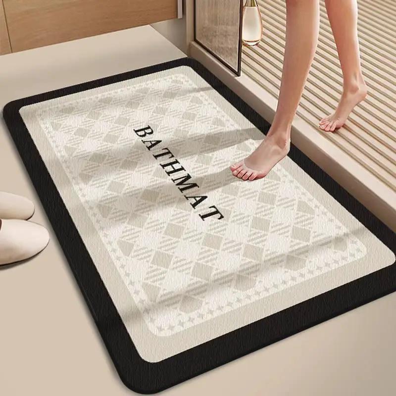 Big Size Absorbent Bathroom Mat Bathroom Mats Bath Mats & Rugs