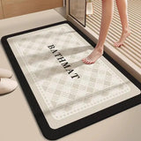 Big Size Absorbent Bathroom Mat Bathroom Mats Bath Mats & Rugs