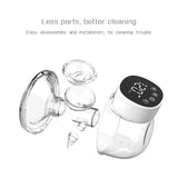 Wearable Rechargeable Electric Breast Pump Hands Free, Wireless & BPA Free.