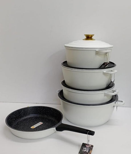 Furaha Finds 11pcs UCC Life Non-Stick Cookware Set
