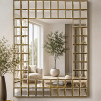 Luxury Gold Decorative Mirror – 80×60cm Mirrors & Wall Decor Mirrors
