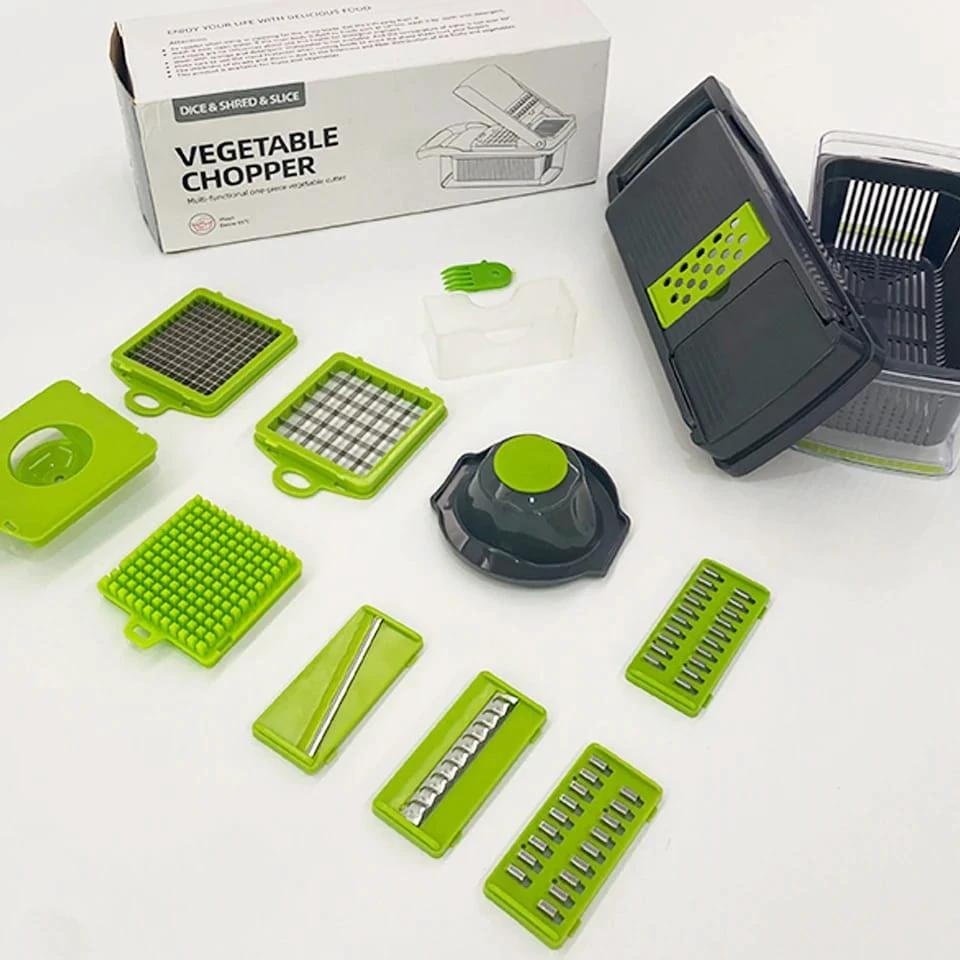 16pcs Veggie Cutter Slicer Dicer Chopper Veggie cutter