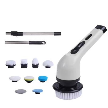Wireless Rotating Cleaning Brush Electric Scrubber for Bathroom, Kitchen & Windows Multi-functional Household Tool- Furaha Finds Kenya