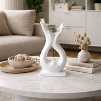 Handmade Abstract Ceramic Sculpture figurines in decor Sculptures & Statues