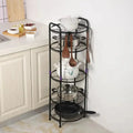 5 Tier Multifunctional Pot Rack Kitchen Storage Pot Racks