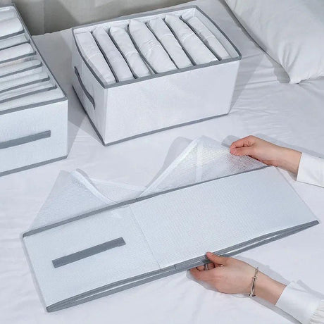 8 Grid Jeans Compartment Storage Box- Furaha Finds Kenya