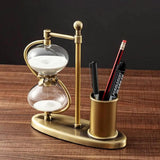 30-Minute Hourglass Pen Holder Hourglass pen holder Pen Holders