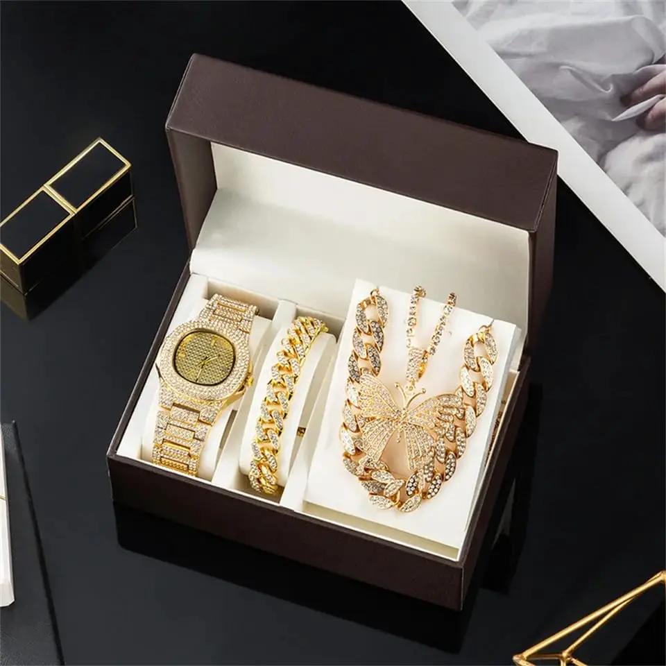 Ladies Diamond Jewelry Gift Set Jewelry Jewelry Sets