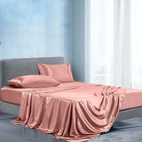 Luxury Silky Soft Mulberry Fitted Bedsheets Set with Pillowcases